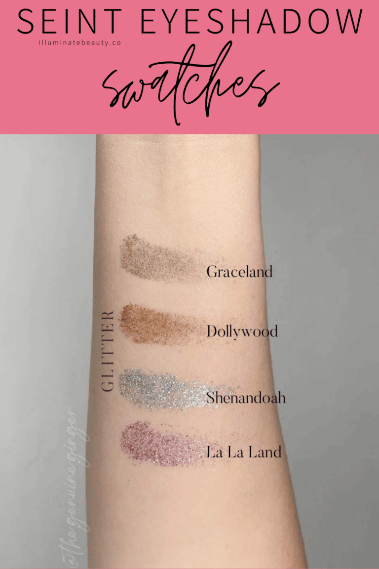 Seint Eyeshadow Swatches Illuminate Beauty