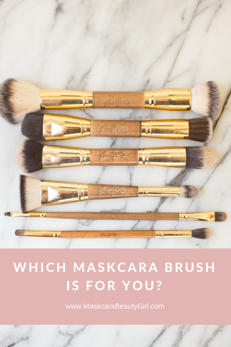 How to choose maskcara makeup brush. step by step to choosing the right makeup brush for you. www.MaskcaraBeautyGirl.com