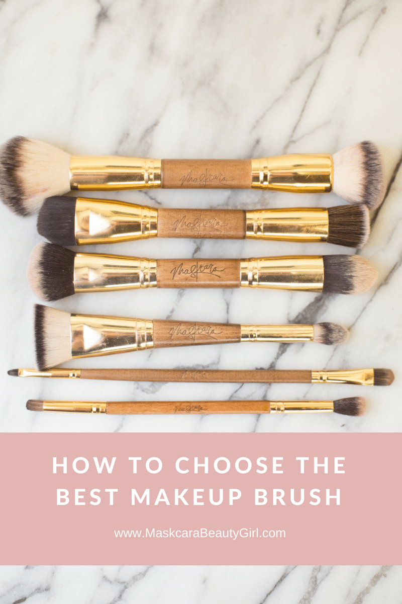 How to choose maskcara makeup brush. step by step to choosing the right makeup brush for you. www.MaskcaraBeautyGirl.com