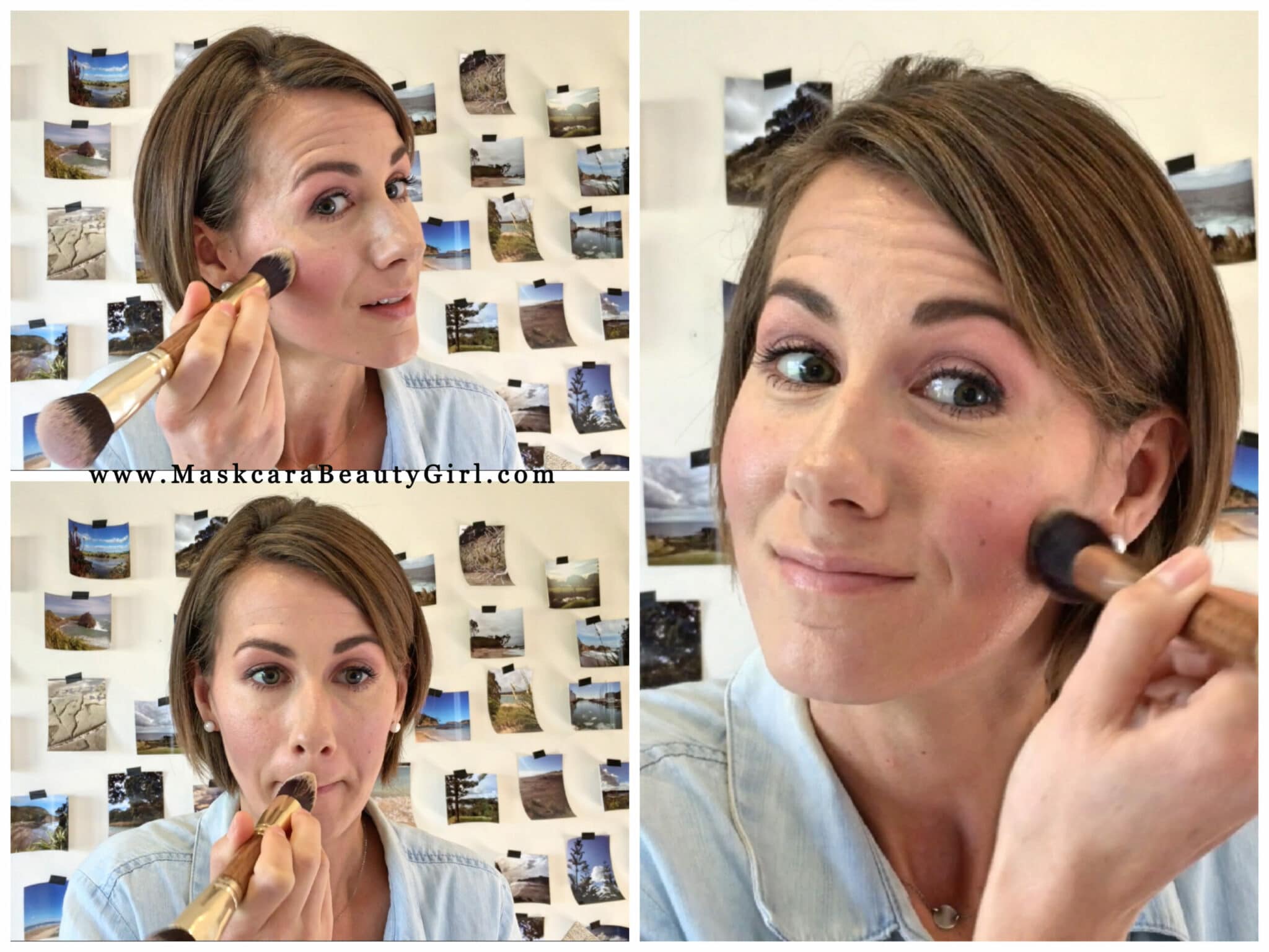 how to highlight and contour with maskcara makeup how to hac blush step color for www.MaskcaraBeautyGirl.com