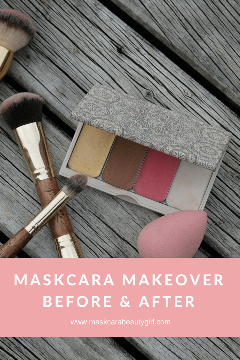 Why I threw away all my makeup and switched to Maskcara makeup, Before and after makeover using Maskcara Beauty products with Maskcara Beauty Girl, model is I Am Michelle Gifford, source www.maskcarabeautygirl.com, learn how to do a simple and easy makeover on your face.