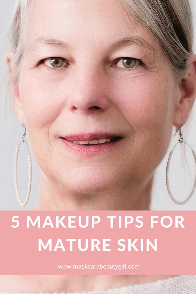 Makeup tips for Mature Skin with Maskcara Beauty Girl at www.maskcarabeautygirl.com
