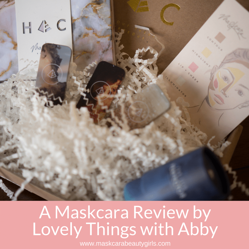 A Maskcara Review by Lovely Things with Abby with Maskcara Beauty Girl at www.maskcarabeautygirl.com