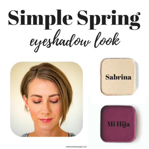 Simple Spring Eyeshadow Look with Maskcara Beauty Girl at www.maskcarabeautygirl.com