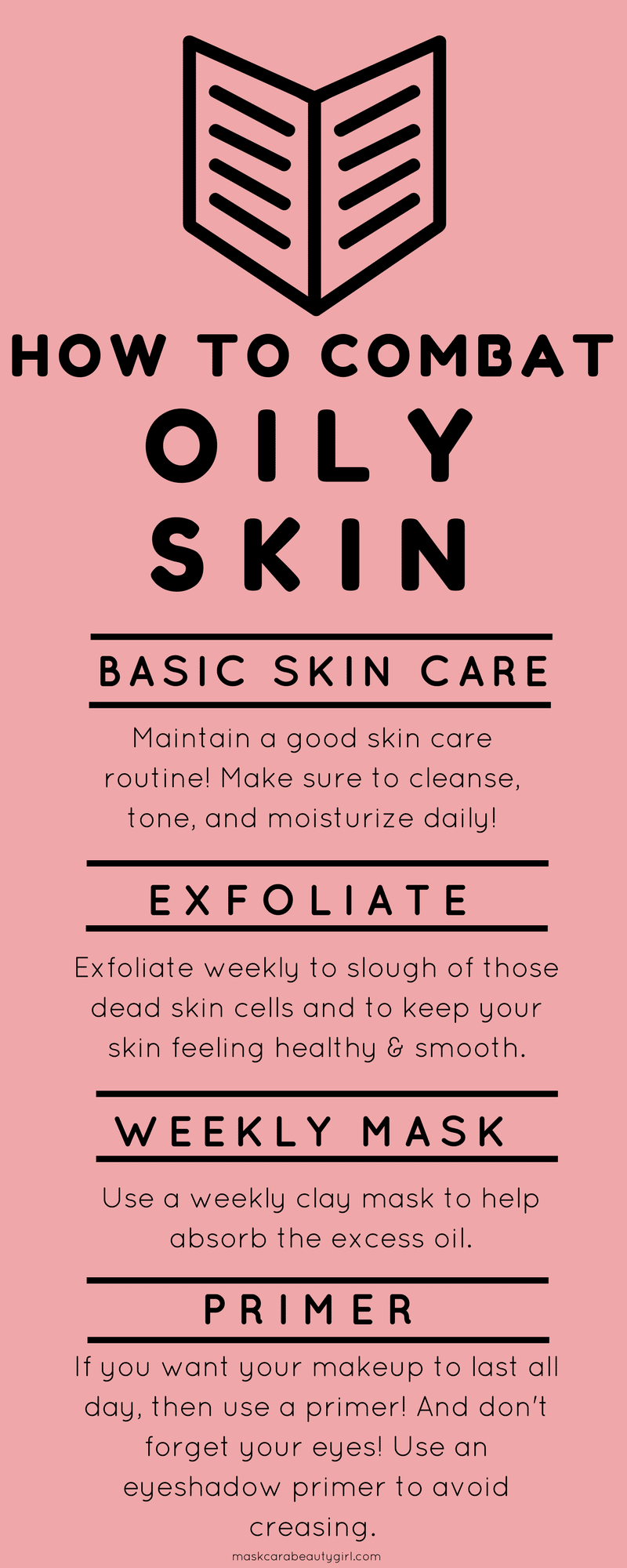 Oily Skin Care Tips with Maskcara Beauty Girl at www.maskcarabeautygirl.com