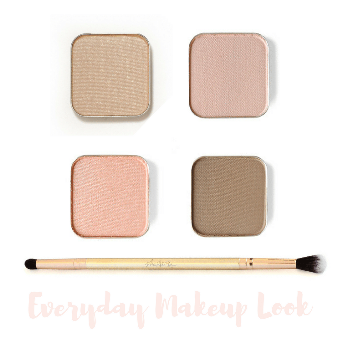 Everyday Natural Eyeshadow Look with Maskcara Beauty Girl at www.maskcarabeautygirl.com