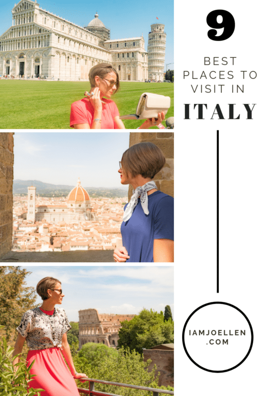 The 9 Best Places to Visit in Italy at iamjoellen.com