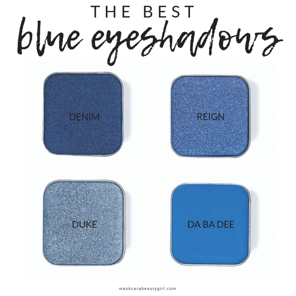 The Best Blue Eyeshadows at maskcarabeautygirl.com