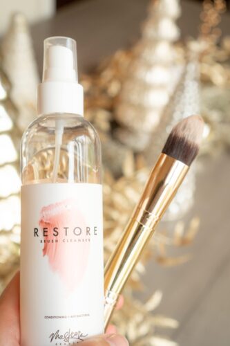 How to Clean Your Makeup Brushes with Restore brush Cleaner