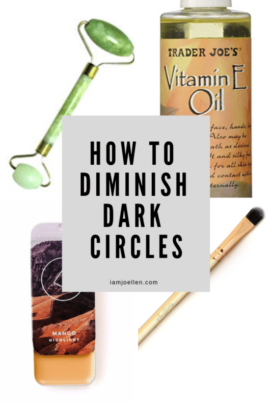 How to Get Rid of Dark Circles Under Your Eyes at iamjoellen.com