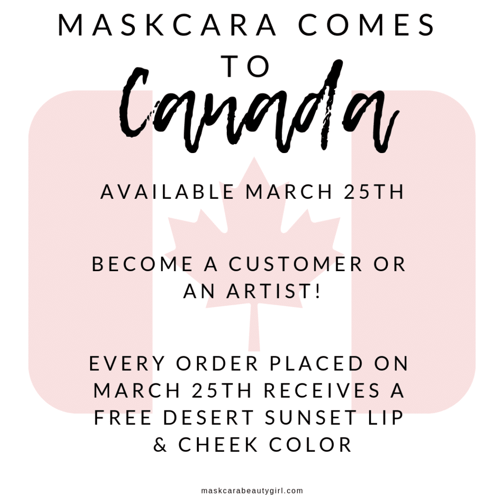 How to Buy Maskcara Makeup in Canada at maskcarabeautygirl.com