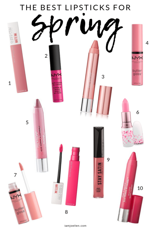 Must Have Makeup for Spring at iamjoellen.com
