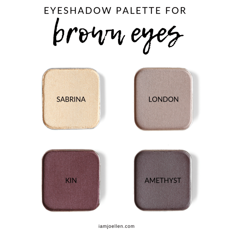 The Best Eyeshadows for Brown Eyes at iamjoellen.com
