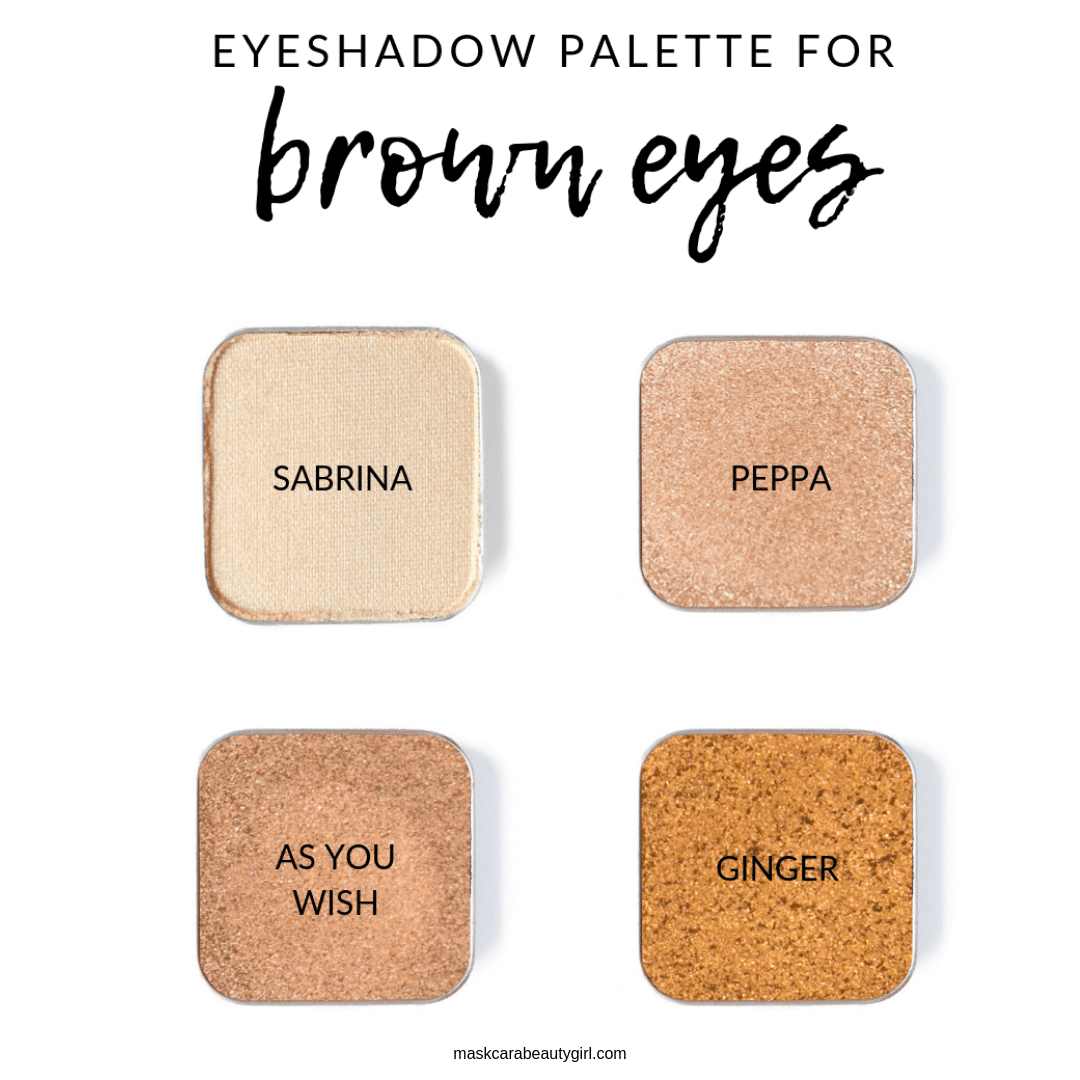 Eyeshadows that will Make Brown Eyes Pop! at maskcarabeautygirl.com