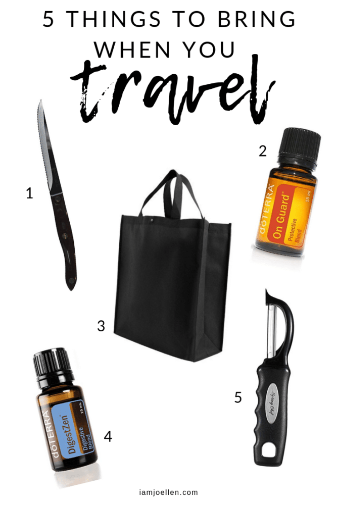 5 Things to Travel with to Make Your Life Easier at iamjoellen.com