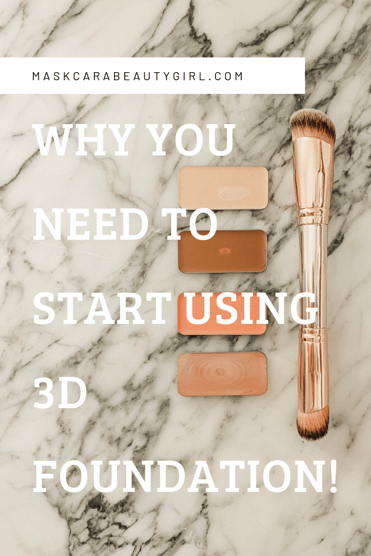 Get Great Coverage with 3D Foundation at maskcarabeautygirl.com