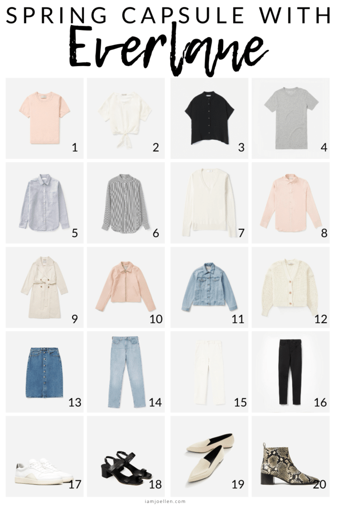 Spring Capsule Ideas with Everyone