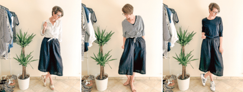 How to Style Linen Culottes