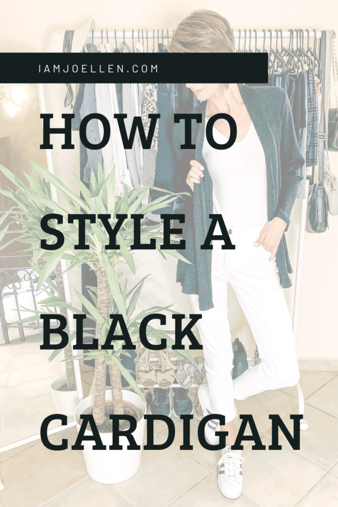 How to Style a Black Cardigan Different Ways