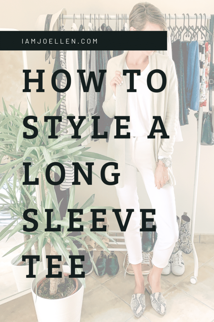 How to Style a Long Sleeve Tee Different Ways