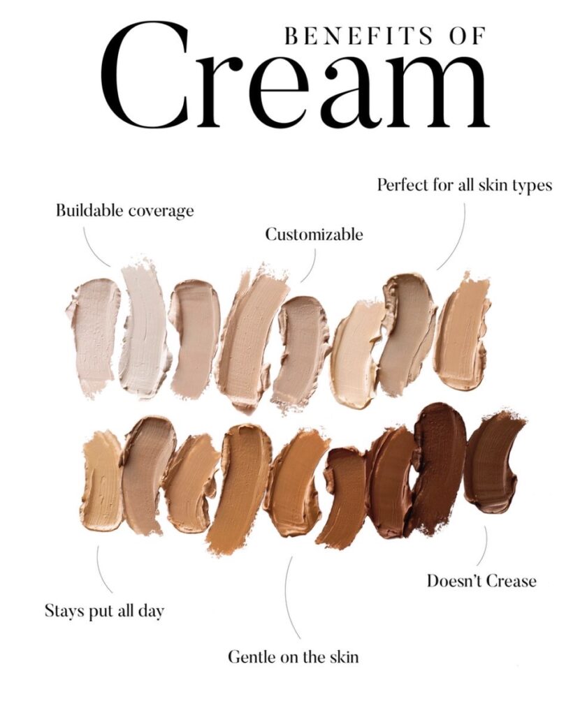 Benefits of Cream Makeup