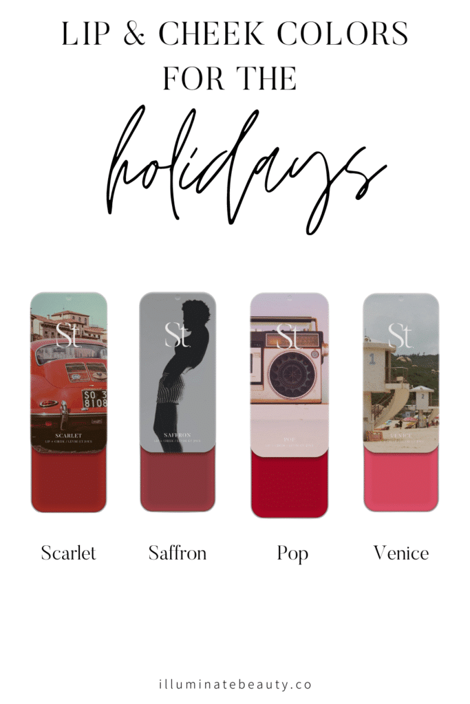 Lip & Cheek Colors for the Holidays