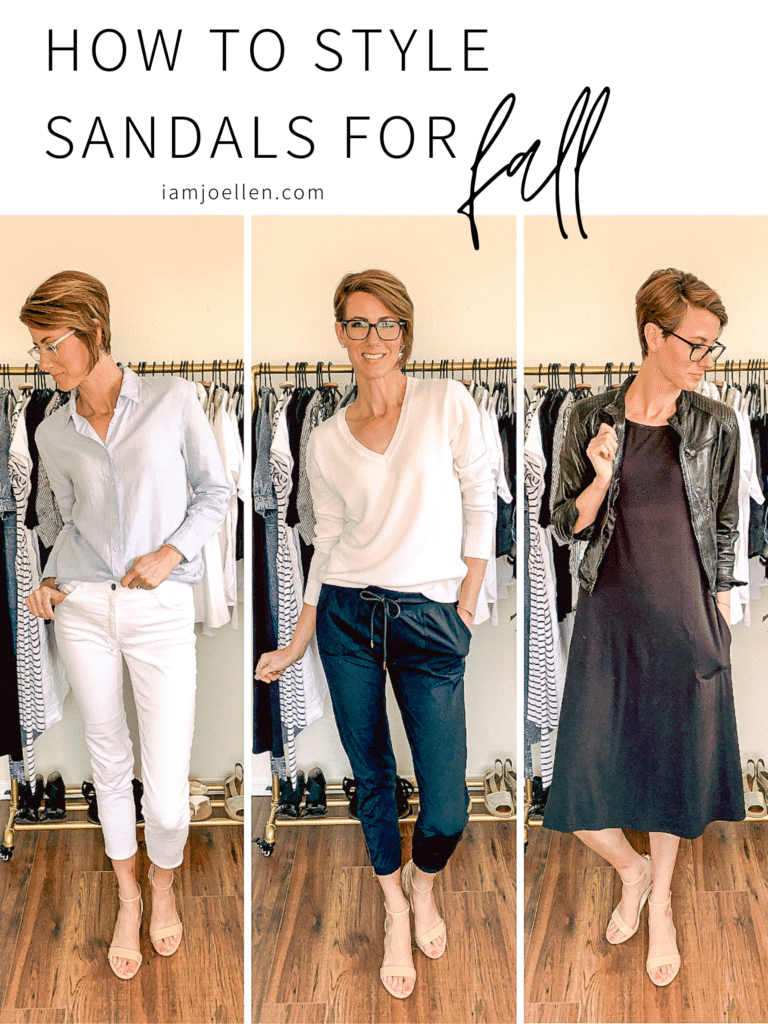 How to Style Sandals for Fall