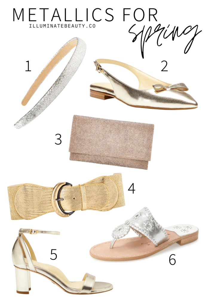 Metallics for Spring