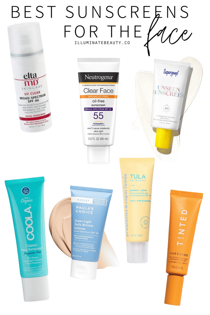 Best Sunscreens for the Face