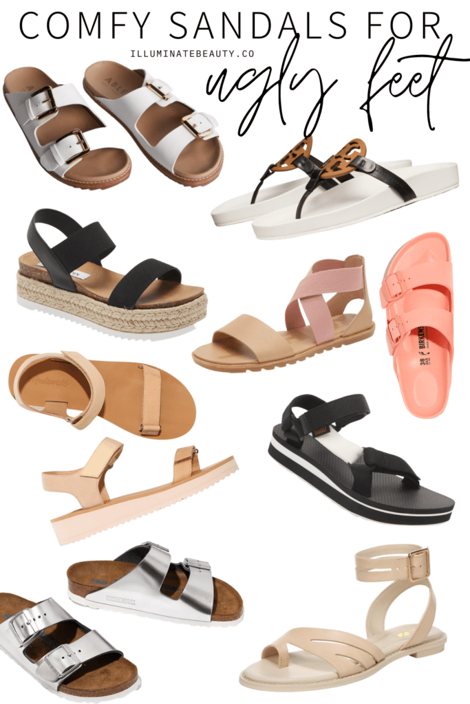 Ugly feet sandals hot sale