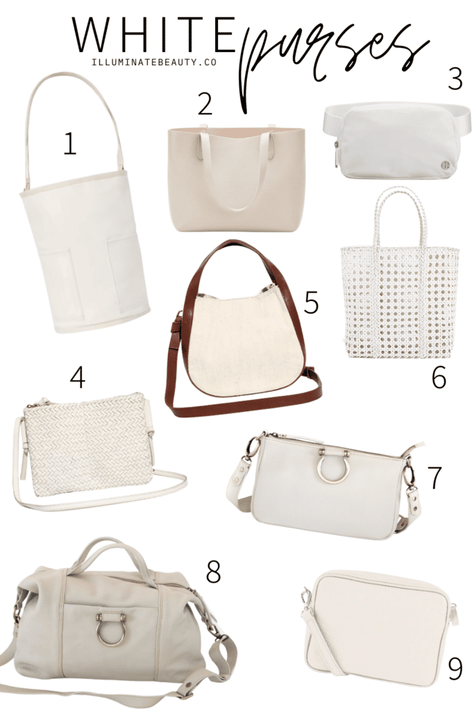 How to Style White Purse