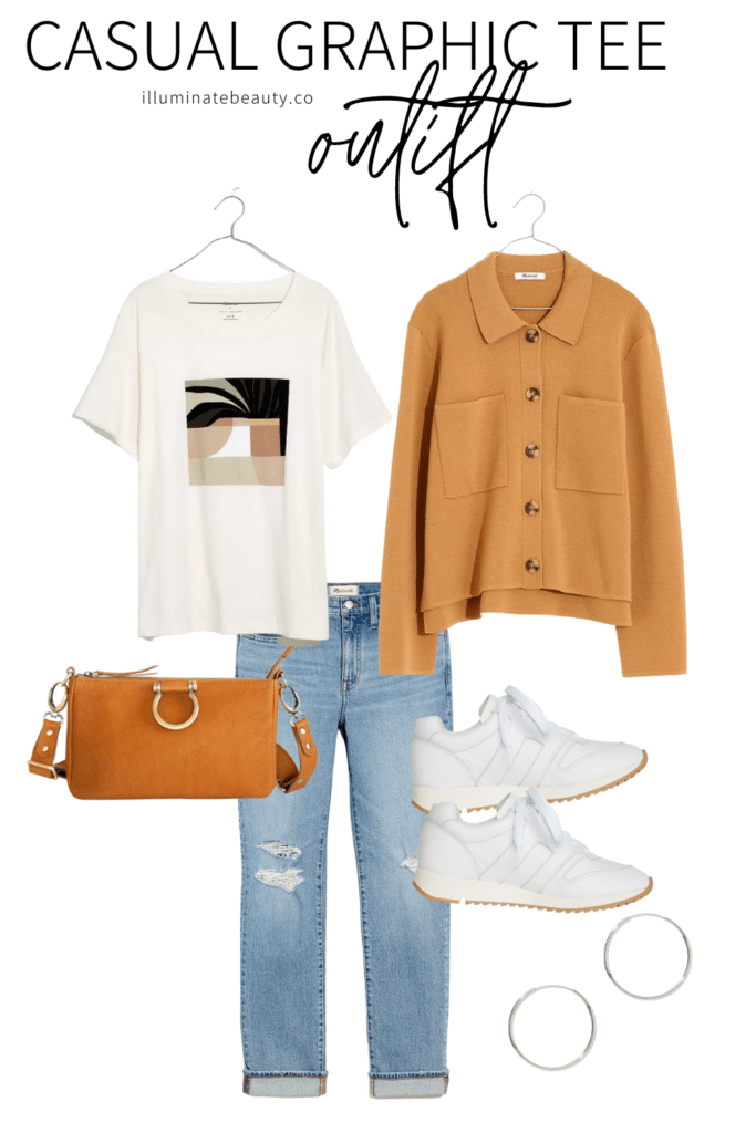 Casual Graphic Tee Outfit