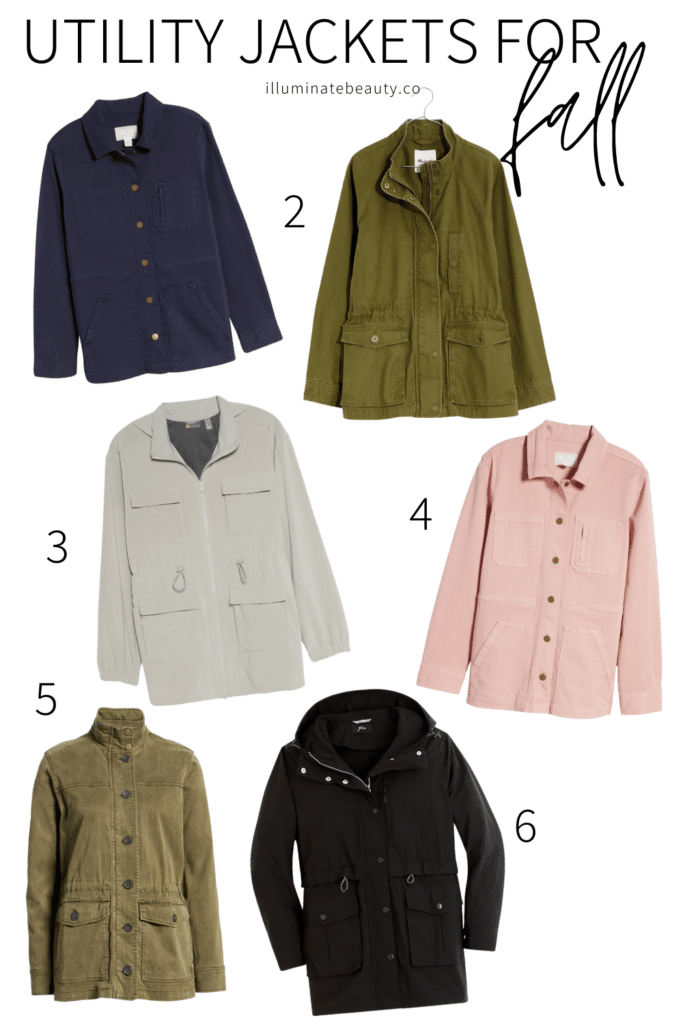 Utility Jackets for Fall