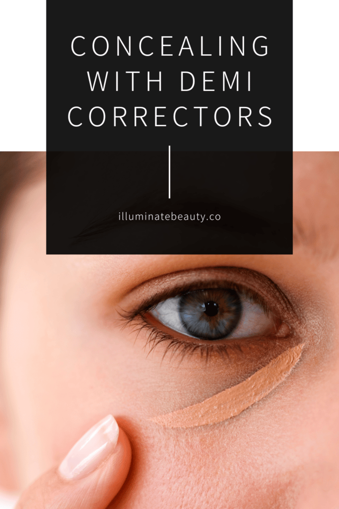 Concealing with Demi Correctors