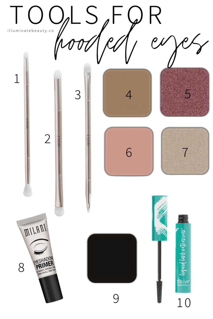 Tools for Deep Set Hooded Eyes