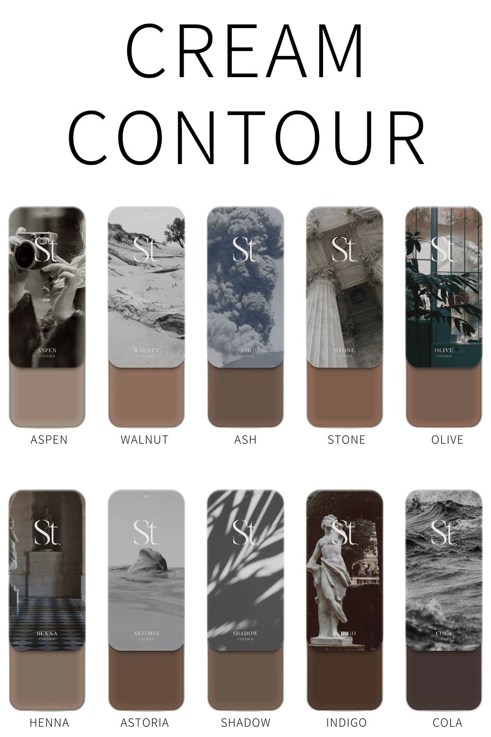 Seint Contour Swatches - Illuminate Beauty