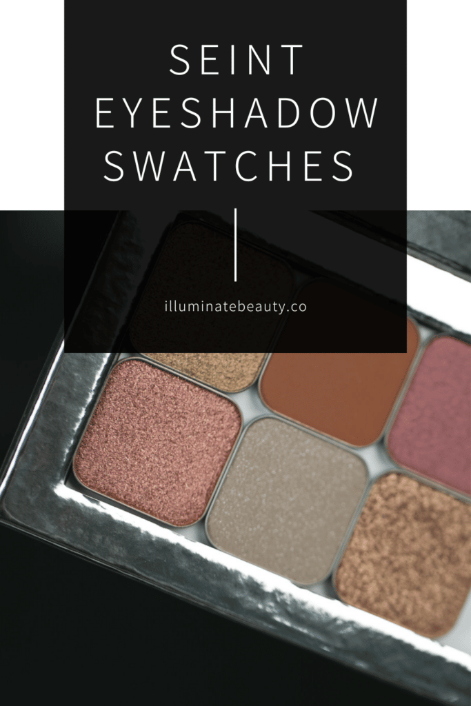 Seint Eyeshadow Color Swatches