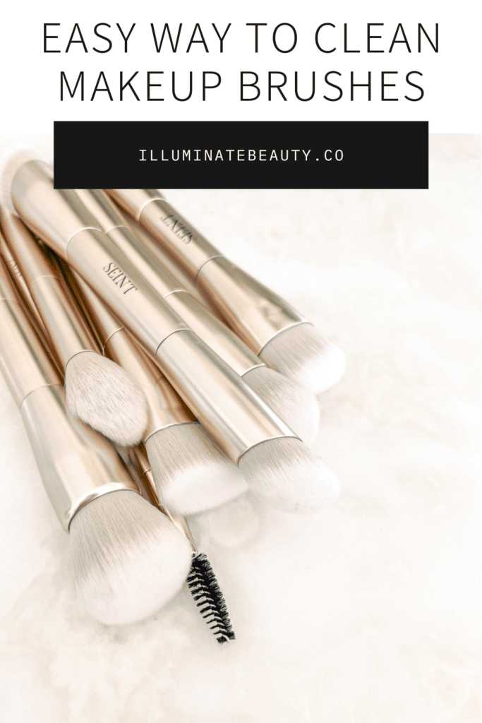 How to Clean Makeup Brushes with Seint Brush Cleaner