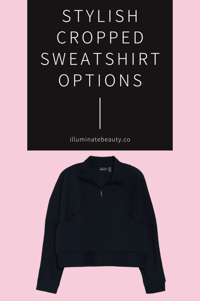 Stylish Cropped Sweatshirt Options