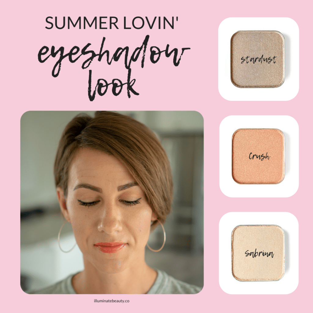 Summer lovin' eyeshadow look