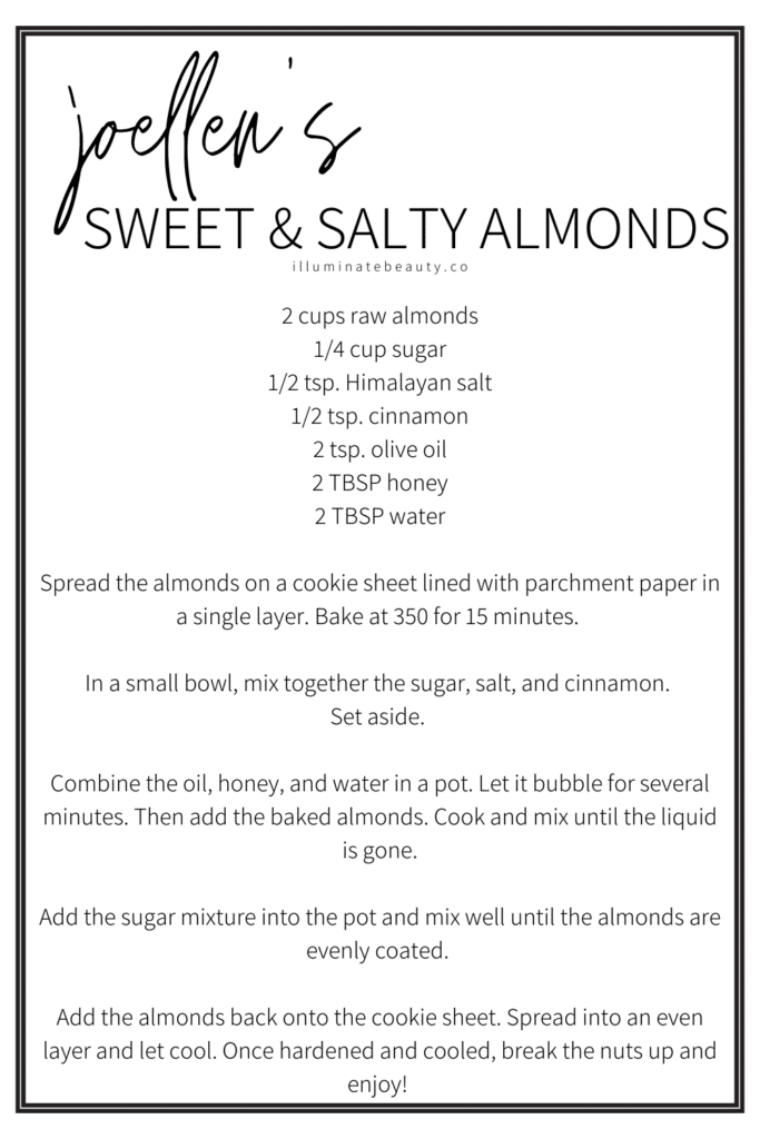 Sweet and Salty Almonds