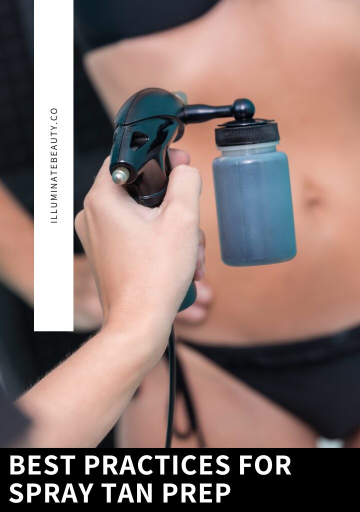 How To Prep for a Flawless Spray Tan