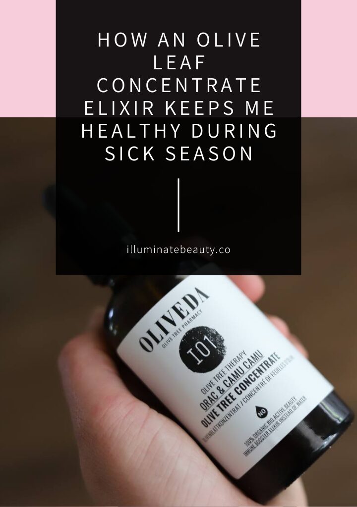 How an Olive Leaf Concentrate Elixir Keeps Me Healthy During Sick Season