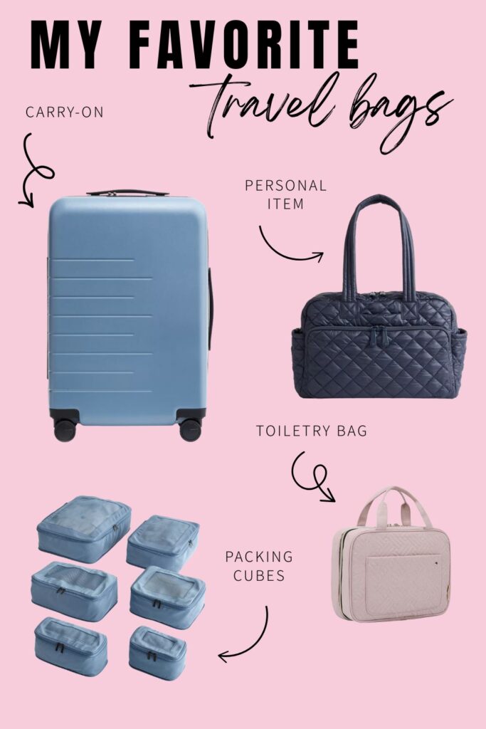 My Favorite Travel Bags